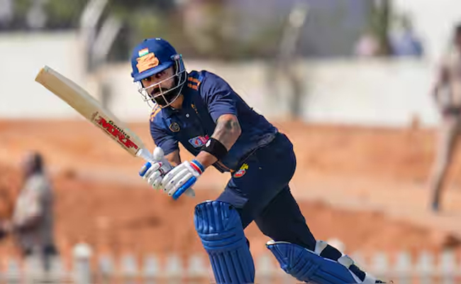 Kohli goes past Tendulkar to become fastest to 16000 List A runs