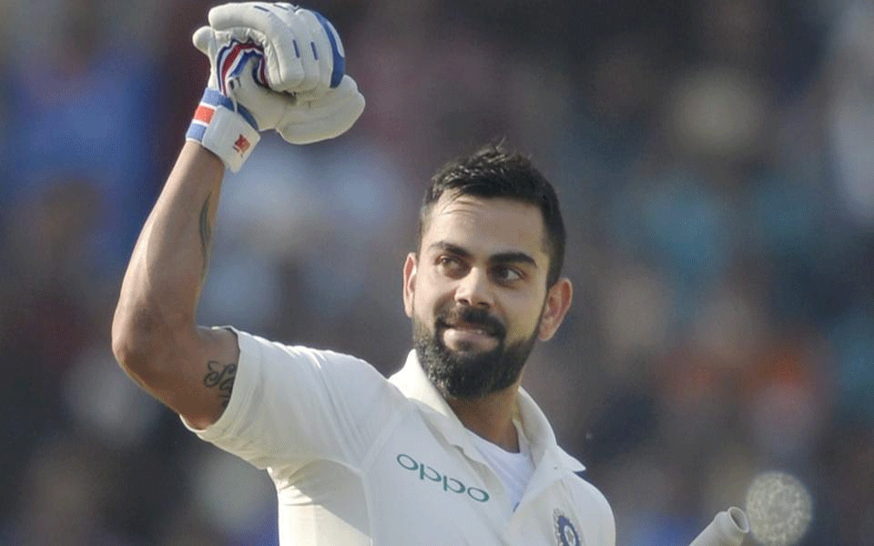 Kohli's magical ton helps India post 274 in 1st innings