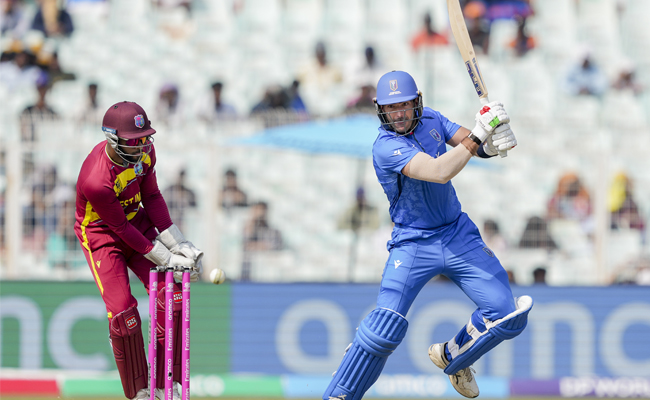 West Indies beat Italy by 42 runs to enter Super 8s as group toppers
