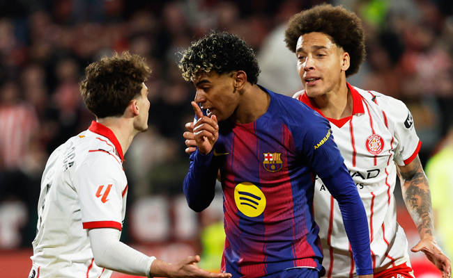 Yamal misses a penalty and Barcelona''s late collapse hands Girona a 2-1 win in La Liga