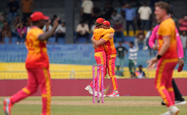 Zimbabwe enter T20WC Super 8s after washout against Ireland