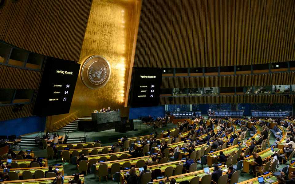 India abstains on UNGA resolution calling for Russia to pay reparations to Ukraine