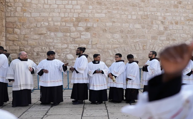 Bethlehem celebrates a quiet Christmas amid Israeli attacks on Gaza