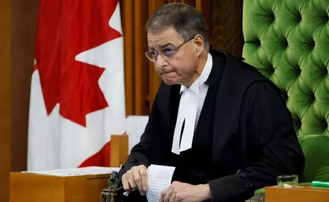 Canada's House Speaker resigns over inviting a man who fought for a Nazi unit to Parliament