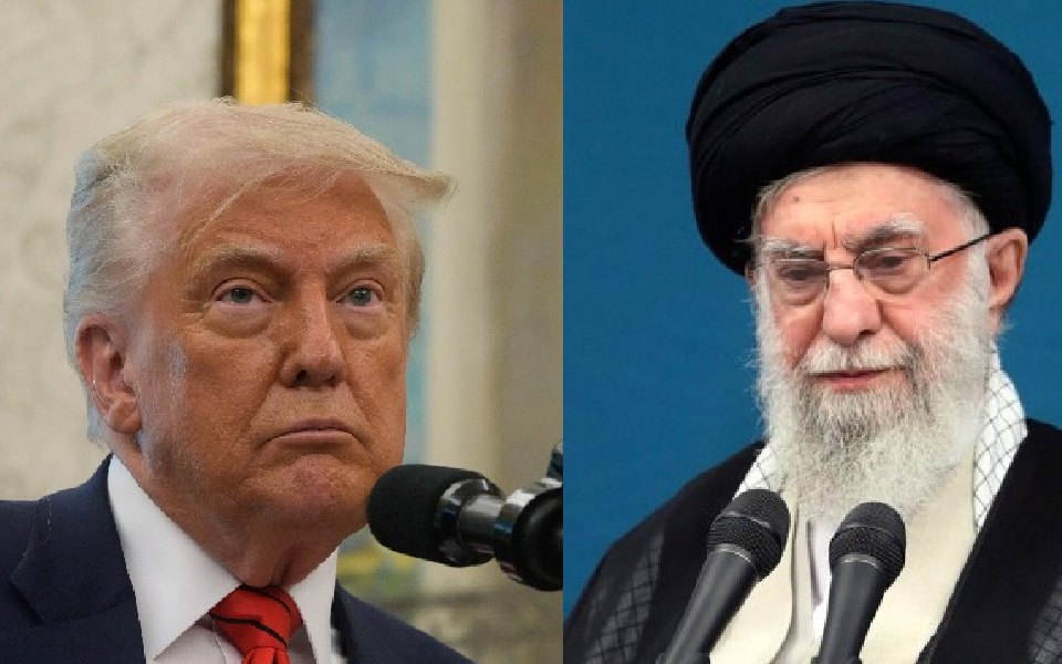 Trump says US knows where Iran's Khamenei is hiding, urges Iran's unconditional surrender