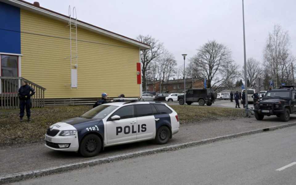 12-year-old student opens fire at a school in Finland, killing 1 and wounding 2 others