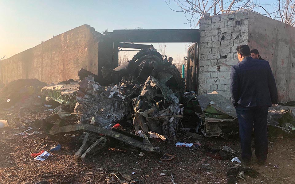 Ukrainian airplane crashes near Iran's capital, killing 176