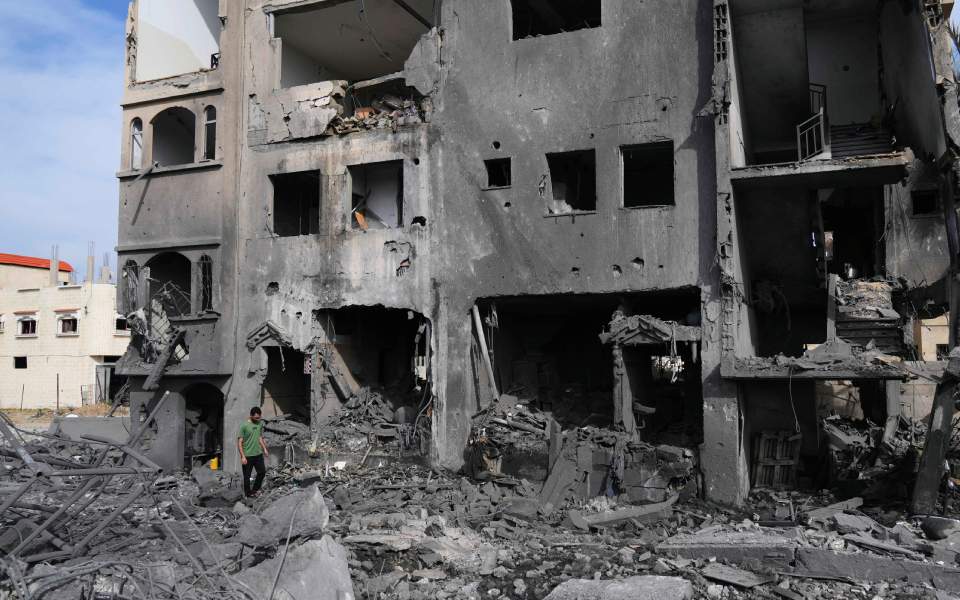 Israeli strikes kill 20 people in Gaza as Trump wraps up his Middle East visit
