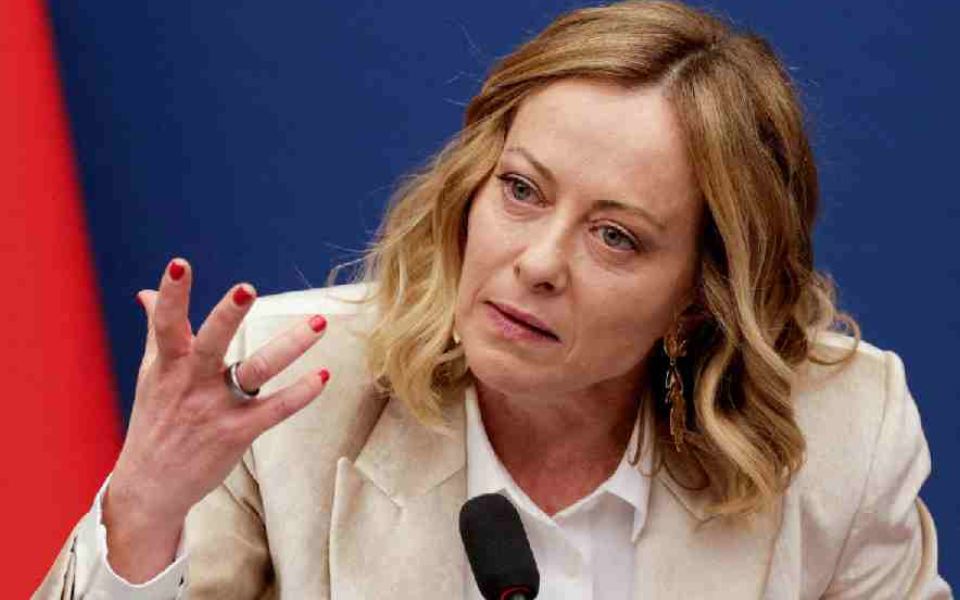 Italy PM Meloni slams left's double standards on global leaders