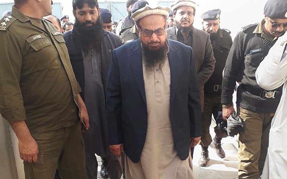 Pak court indicts Hafiz Saeed on terror financing charges
