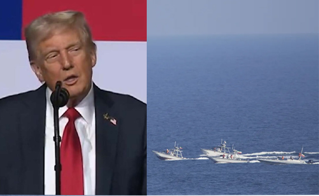 Trump urges US allies to send warships to Strait of ?Hormuz as Iran vows to retaliate