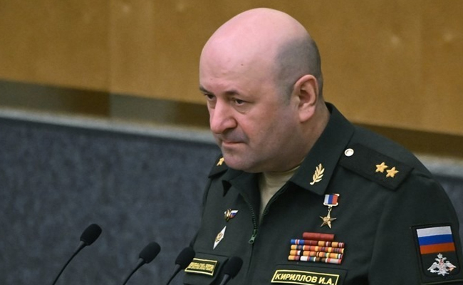 Russian general was killed by bomb in Moscow. Ukraine official says secret service was behind it