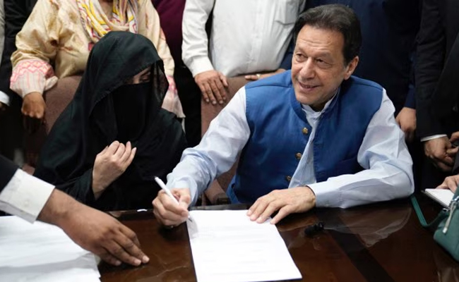 Ex-Pak PM Imran Khan, wife Bushra Bibi sentenced to 17 years in Toshakhana corruption case