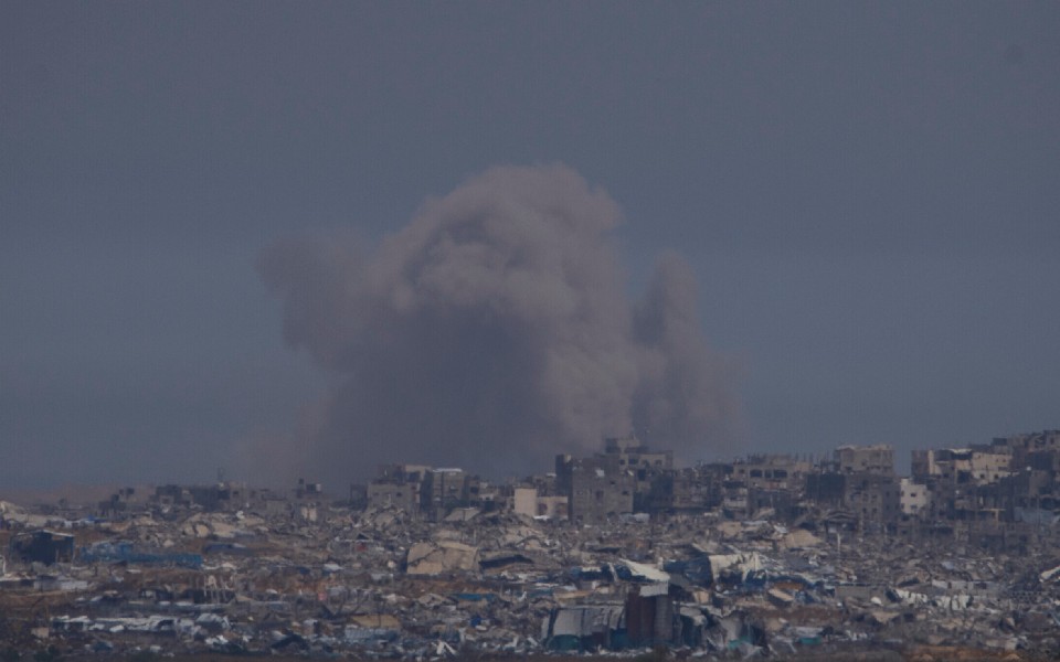 Israeli airstrikes kill 23 in Gaza as outcry over aid blockade grows
