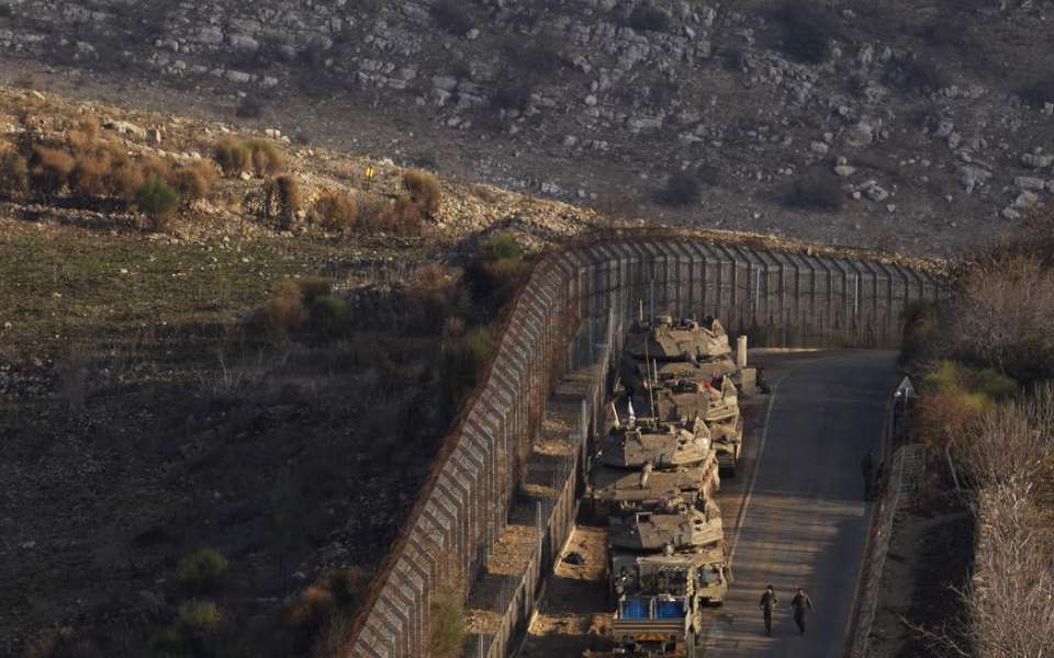 Netanyahu says Israeli forces have seized buffer zone in Golan Heights after Syrian unrest