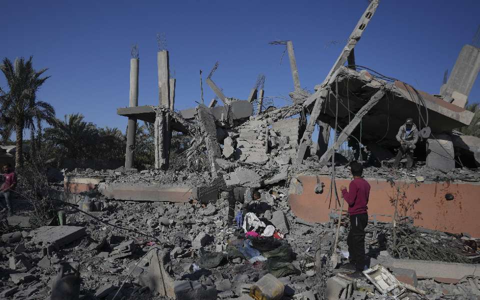 Israeli strike on Gaza tent camp kills at least 21 people