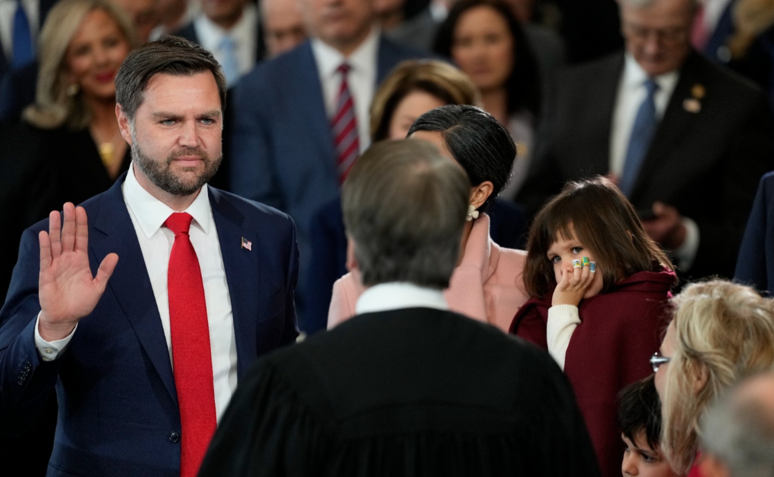 JD Vance becomes first bearded US Vice President since 1909