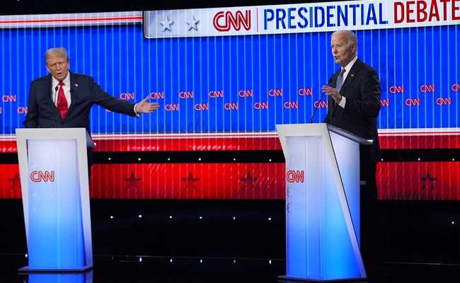 Biden and Trump call each other liar, worst president, during testy presidential debate
