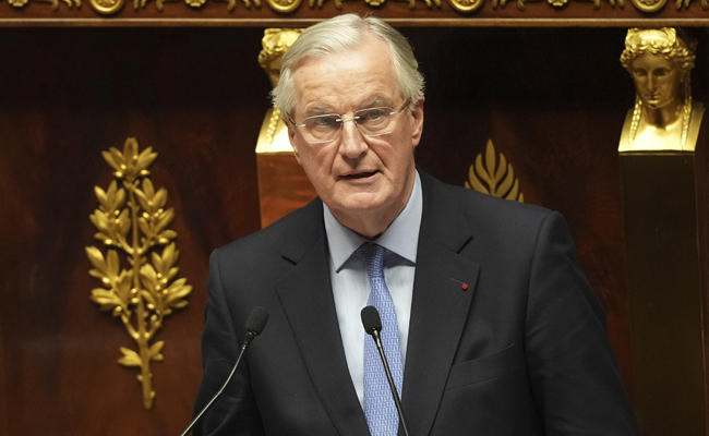 French govt collapses as PM Barnier loses no-confidence vote