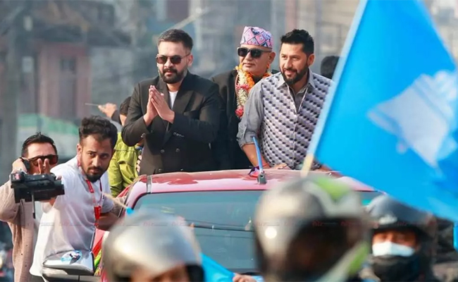 Former rapper Balendra Shah’s Rastriya Swatantra Party heading towards landslide victory in Nepal