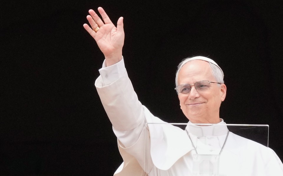 Pope Leo XIV vows to work for unity so Catholic Church becomes symbol of peace in world