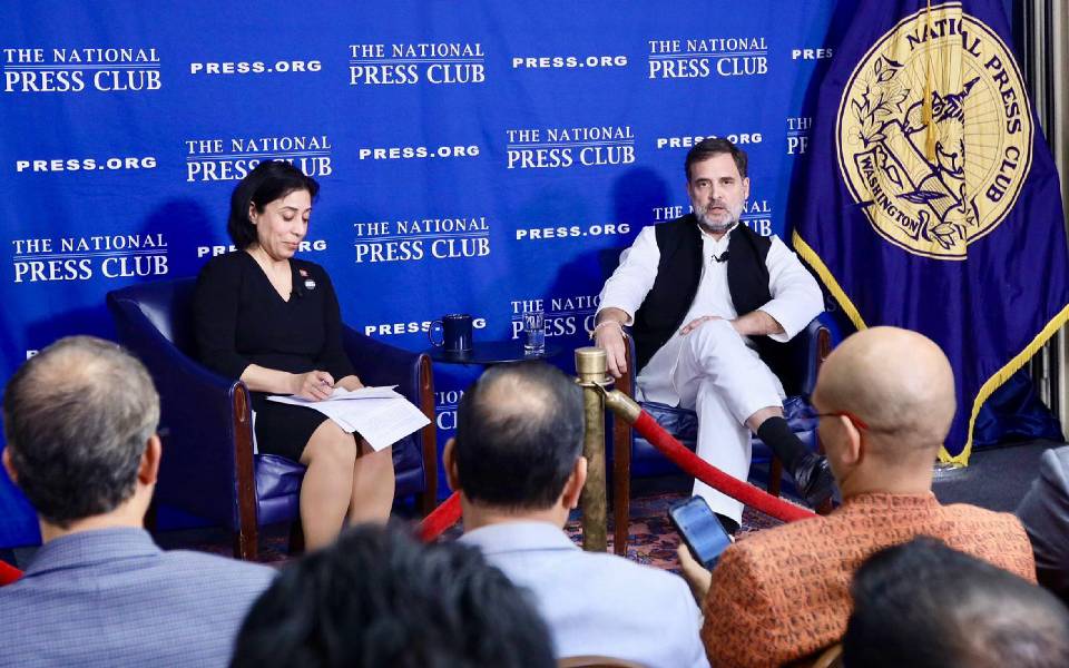 I don't think Modi handled China well, 4000 sq km of Indian territory 'occupied': Rahul Gandhi in US