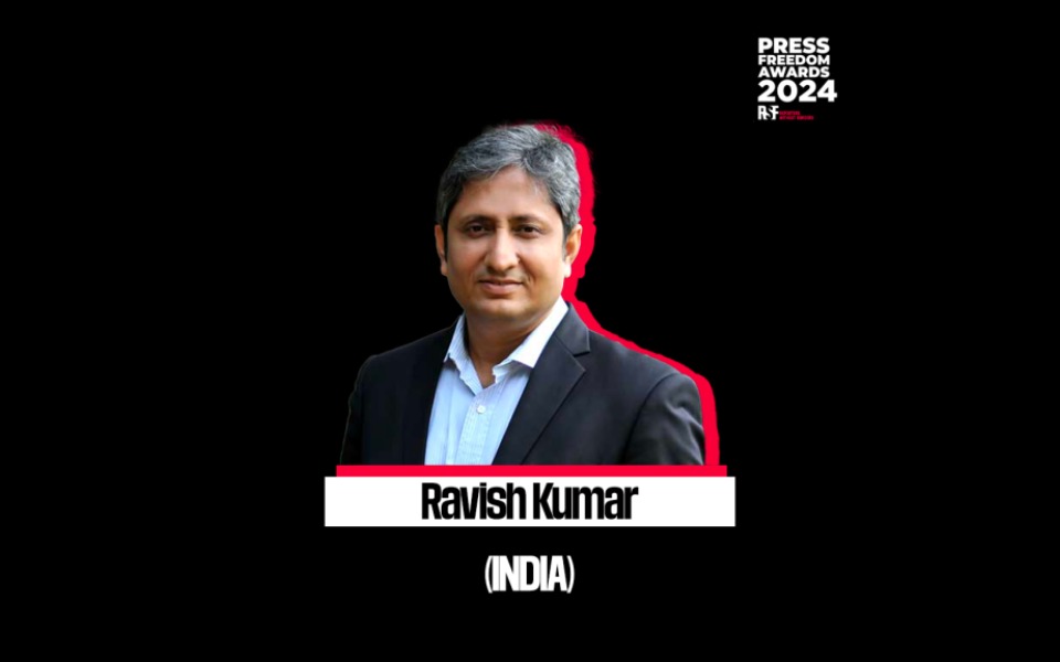 RSF Press Freedom Awards 2024: Ravish Kumar wins Independence Prize