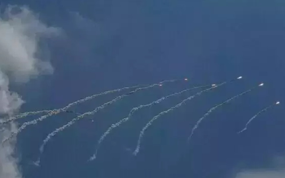 Air raid sirens sound cross Israel following Iranian missile attack on country