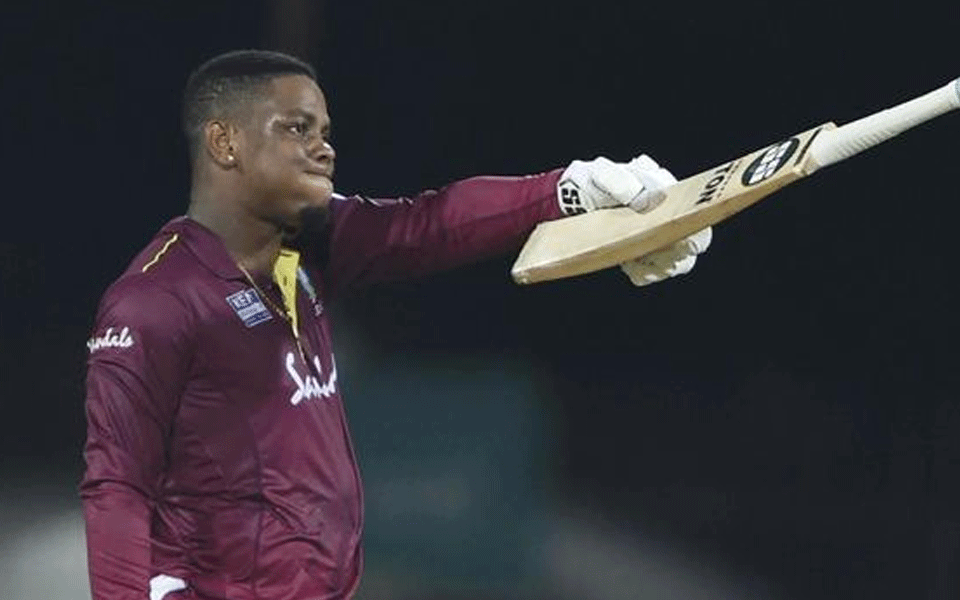 West Indies replaces Hetmyer after he misses flight