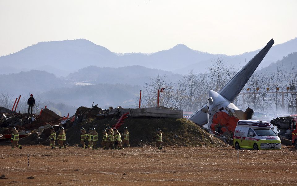 Plane bursts into flames while landing in South Korea, death toll rises to 179