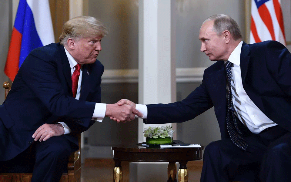 Trump, Putin start bilateral meeting in Helsinki