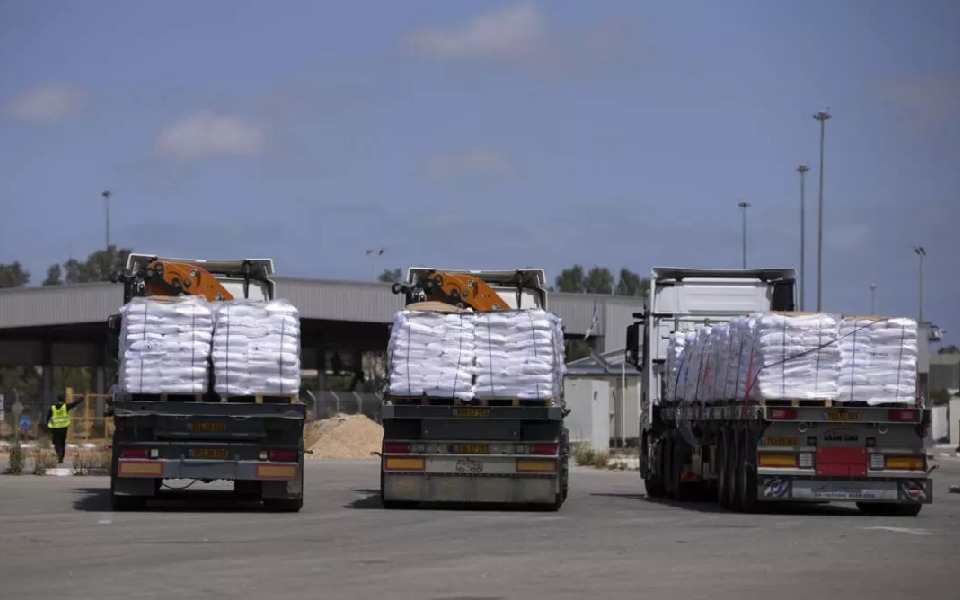First aid trucks have entered Gaza after nearly 3 months of Israel's blockade