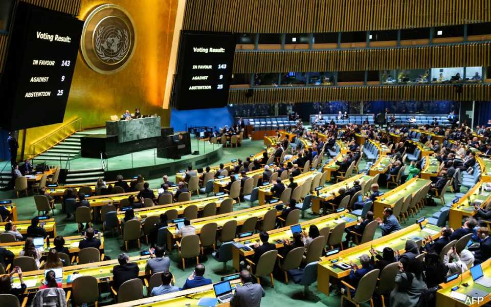 India votes in favour of UNGA resolution supporting Palestine's bid to become full UN member