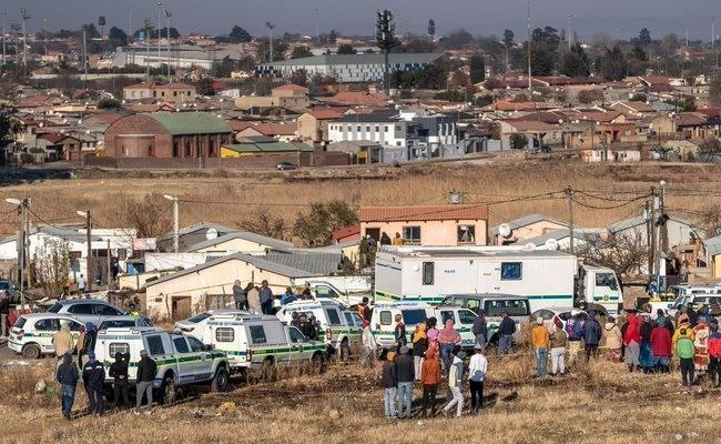 South African police arrest suspect in mass shooting that killed 12, including 3 children