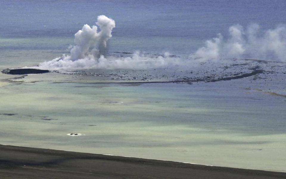 New island emerges after undersea volcano erupts off Japan, but experts say it may not last long