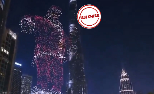 Fact check: Viral ‘Santa drone show’ near Burj Khalifa was fake; Elon Musk also shared video
