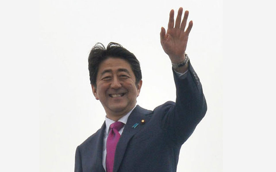 Japanese PM wins 3rd consecutive term as ruling party president