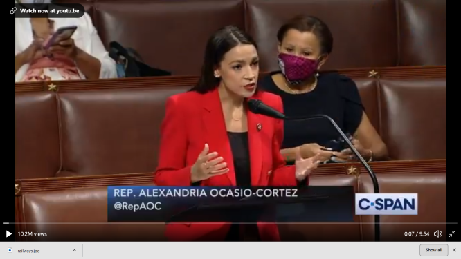 Watch: US Representative Alexandria Ocasio-Cortez’s viral speech on Ted Yoho’s misogynistic comments