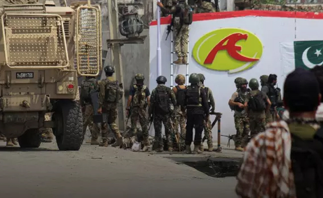 Pakistan says it struck militant hideouts along Afghan border after surge in deadly attacks