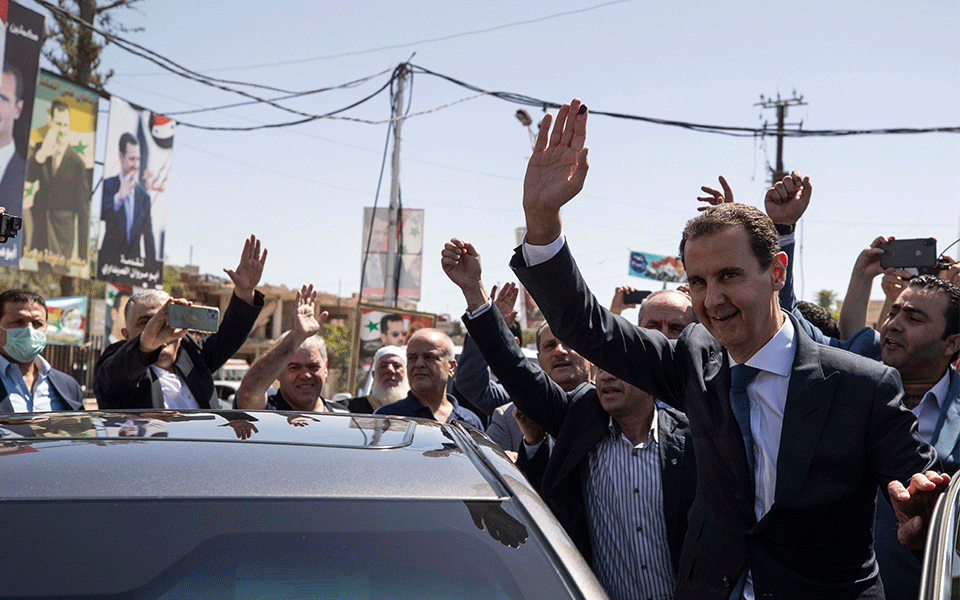 Syria's Assad wins a fourth term in a predictable landslide