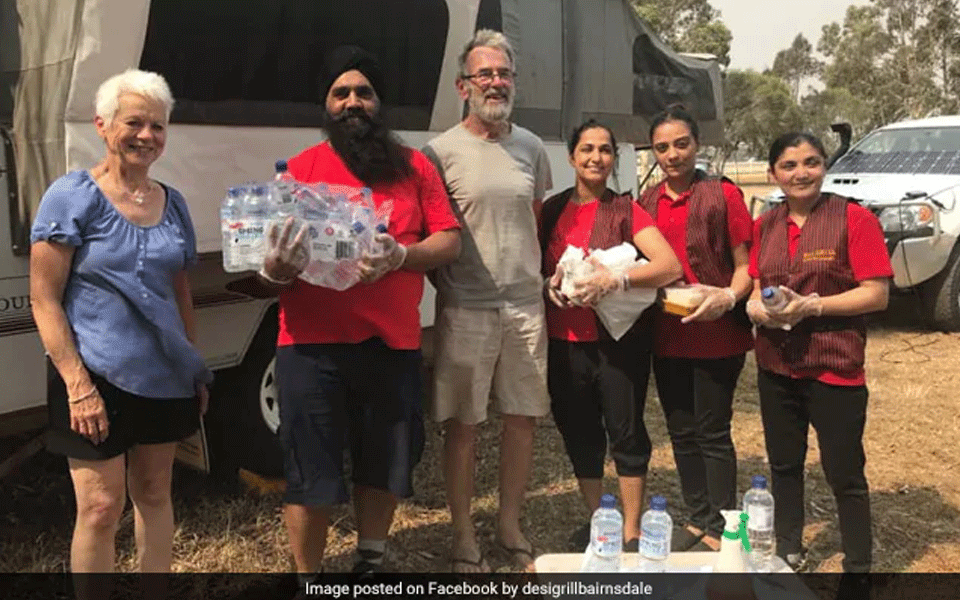 Amid raging bushfires in Australia, Indian couple works overtime to help victims