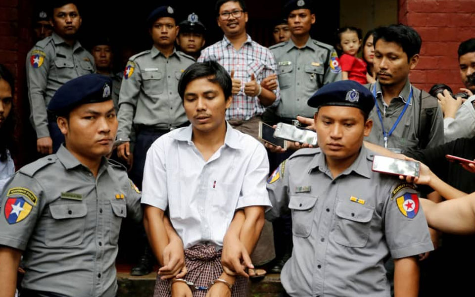 Top Myanmar court rejects appeal of award-winning Reuters reporters