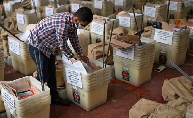 Over 32 per cent voter turnout recorded till noon in crucial Bangladesh polls