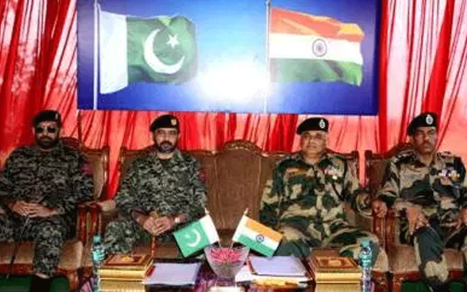 BSF, Pakistan Rangers vow to maintain peace along IB