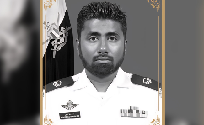 Maldivian military diver dead while searching for bodies of four Italian divers