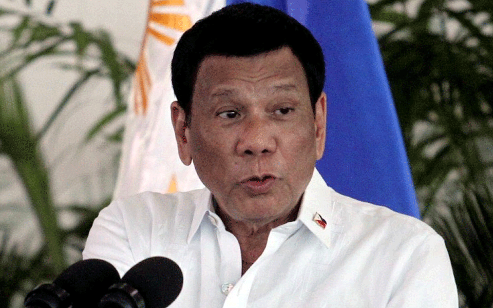 Philippines President Duterte injured in road mishap