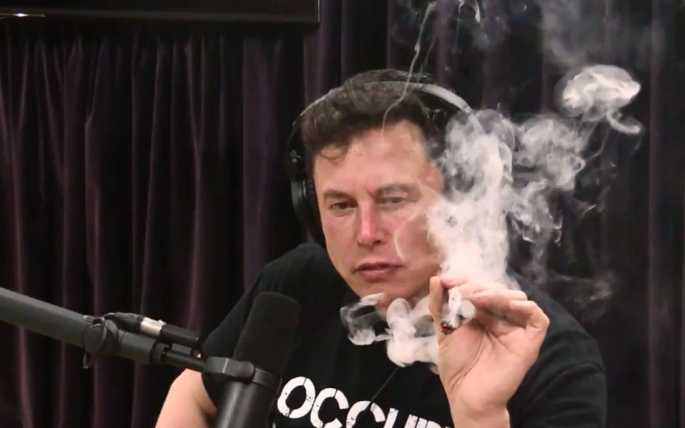 After smoking marijuana, Elon Musk rejigs top Tesla management