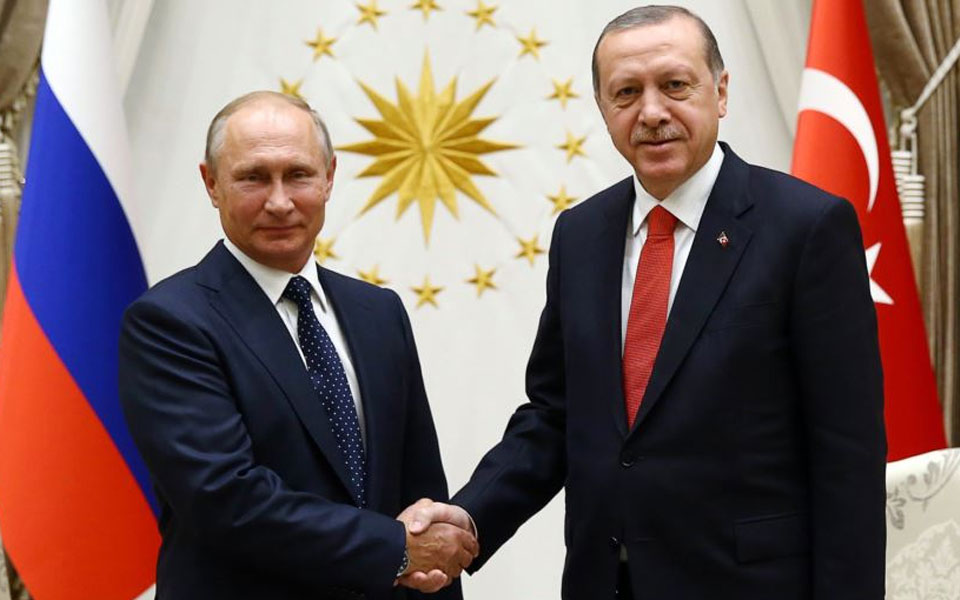 Putin, Erdogan agree on close cooperation on Syria