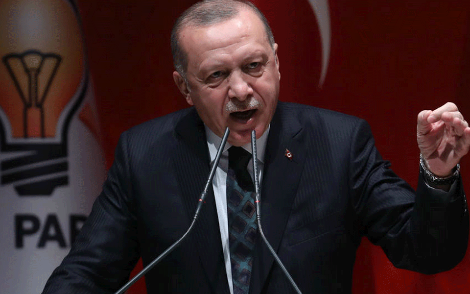 Turkey 'won't stop' Syria operation despite 'threats': Erdogan