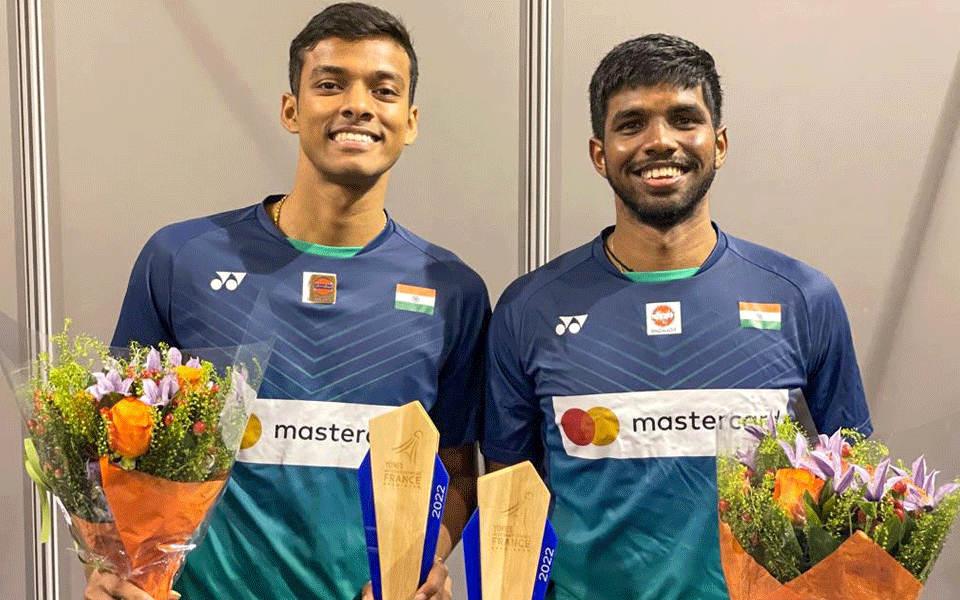 Satwik-Chirag win French Open men's doubles title